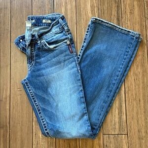 Silver Jeans Suki Dark Blue Denim